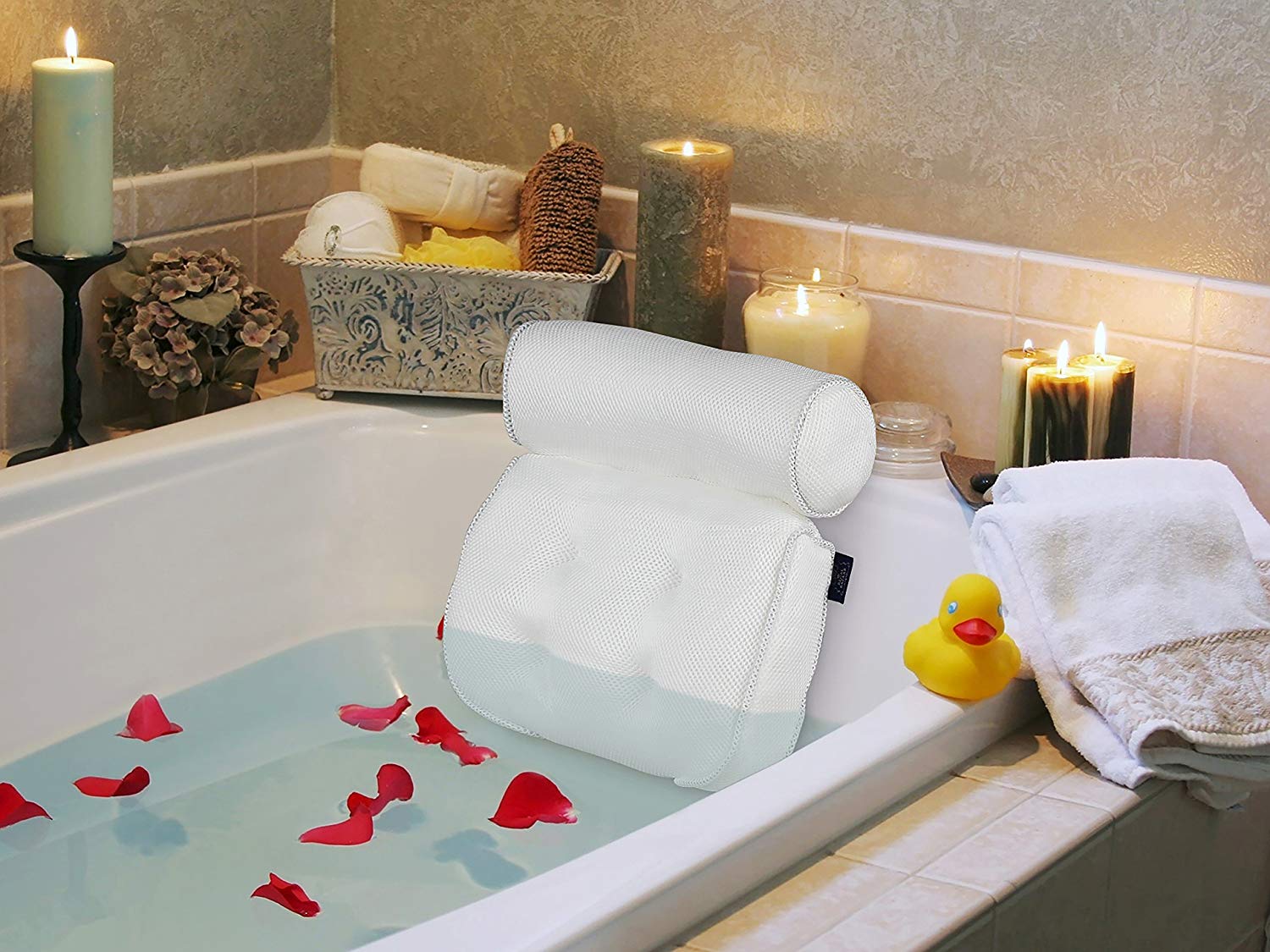 Spa Bath Set Up At Home